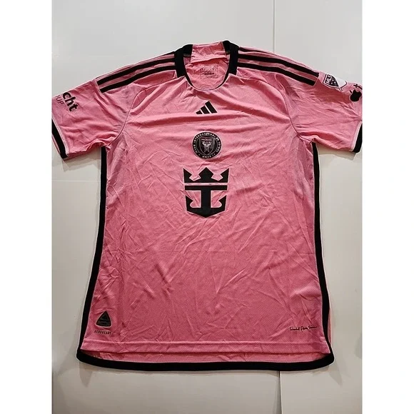 2024 Inter Miami Authentic Home Jersey #10 Messi Large adidas MLS MSRP $180
